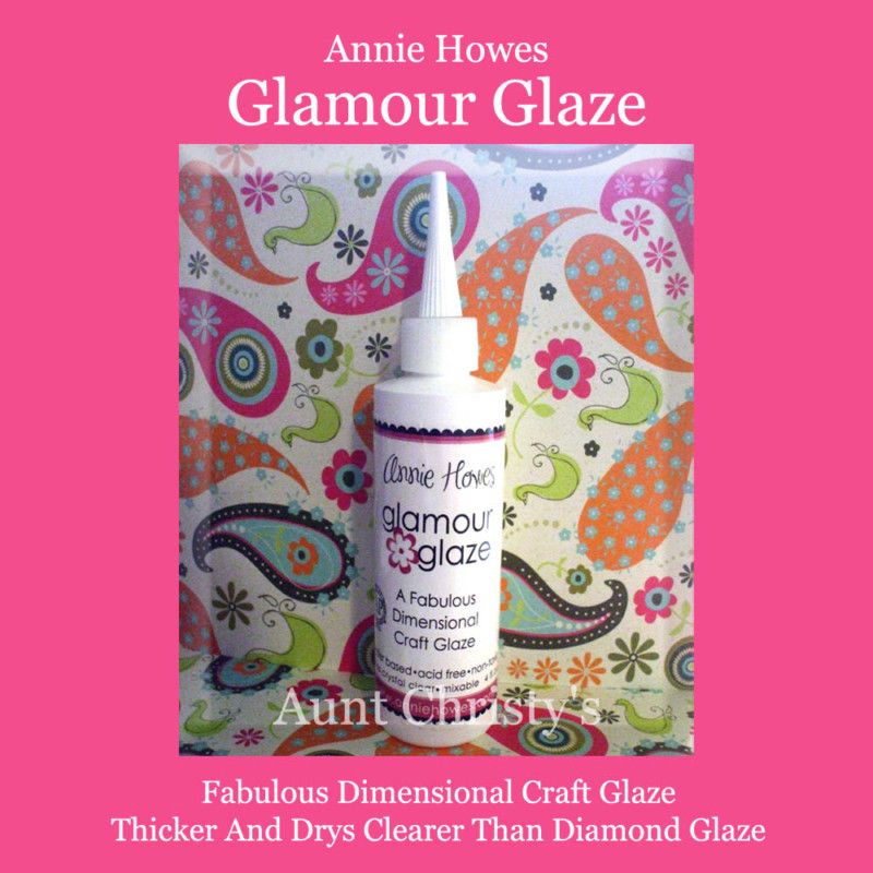 Annie Howes Glamour Glaze 4oz Bottle Altered Art DIY