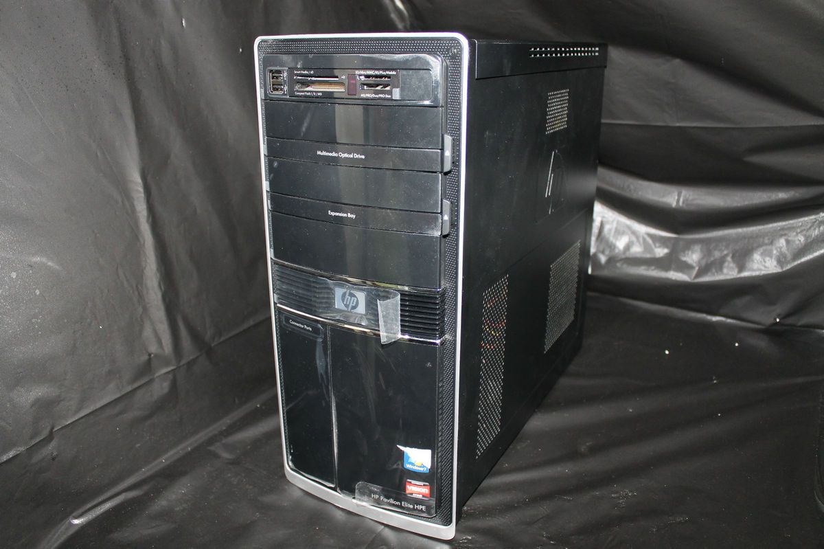 HP HPE 410Y Desktop PC Phenom II X6 Six Core 2 7GHz 8GB RAM 1TB Blu