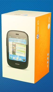 New in Box HP Veer 4G 8GB Black at T Smartphone 