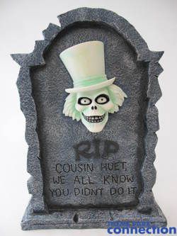 Disney Haunted Mansion Huet Hitchhicking Ghost Tombstone Big Fig Prop ...