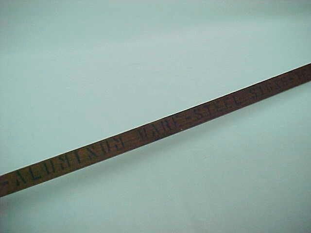 Old, hard to find Jackson, Michigan prison industries walking stick