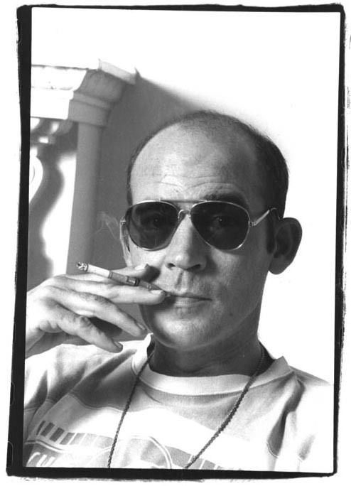 Hunter s Thompson Rogue Gonzo Journalist Sticker