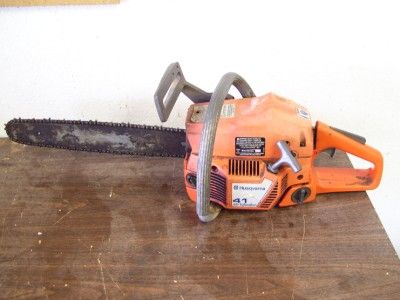 Husqvarna Model 41 Chainsaw