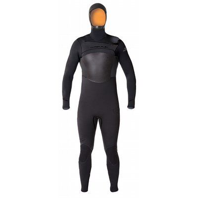 Hyperflex Amp 6 5 4mm Hooded Full Wetsuit Mens Sz L