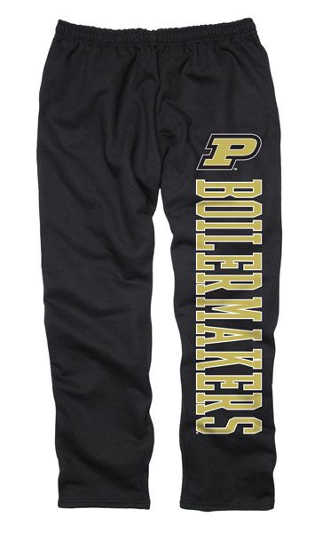 Purdue Boilermakers Black Couch Island Sweatpants