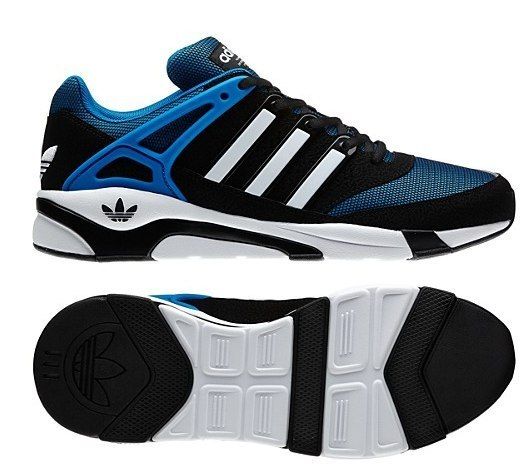 new Adidas Originals Mens Icon LQC Shoes Black Blue White Trainers on ...