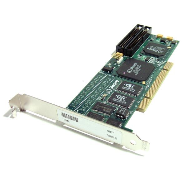 3Ware AMCC LSI 7006 2LP 2 Port IDE ATA133 RAID PCI Card