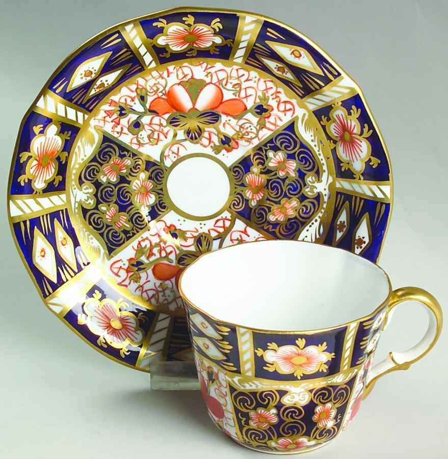 Royal Crown Derby Imari Cup Saucer 2 3 8 6595250