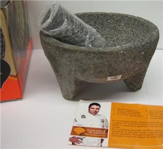 IMUSA Lava Rock Molcajete Mortar Pestle