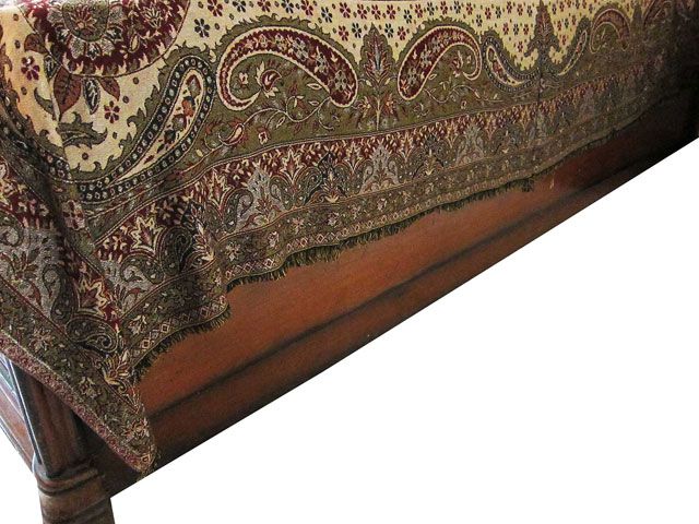  Indian Bedding Bedspread Bed cover in exquisite huge swirling Paisley