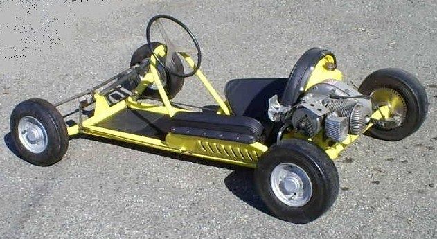 Vintage Go Kart 1958 Ingels Borelli Caretta