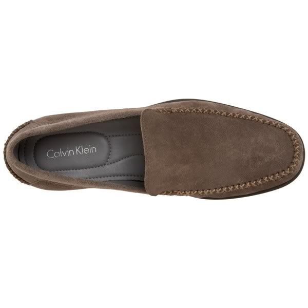 New Calvin Klein Mens Taupe Shoes Lnnes Loafer F0086