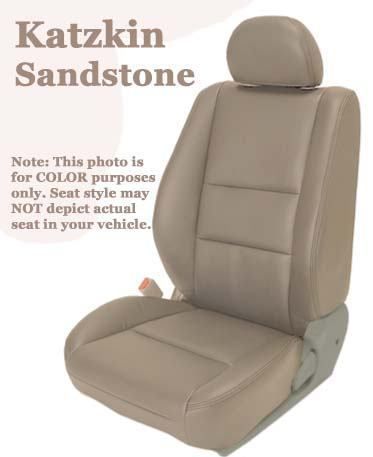  Silverado Xtra WT Katzkin Leather Interior Sandstone Color