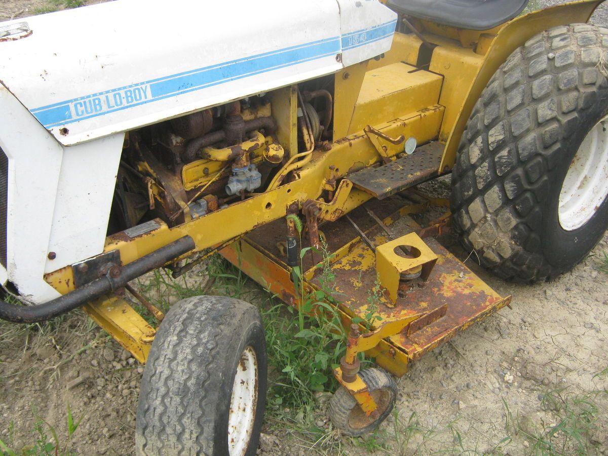 International Cub Lowboy 154