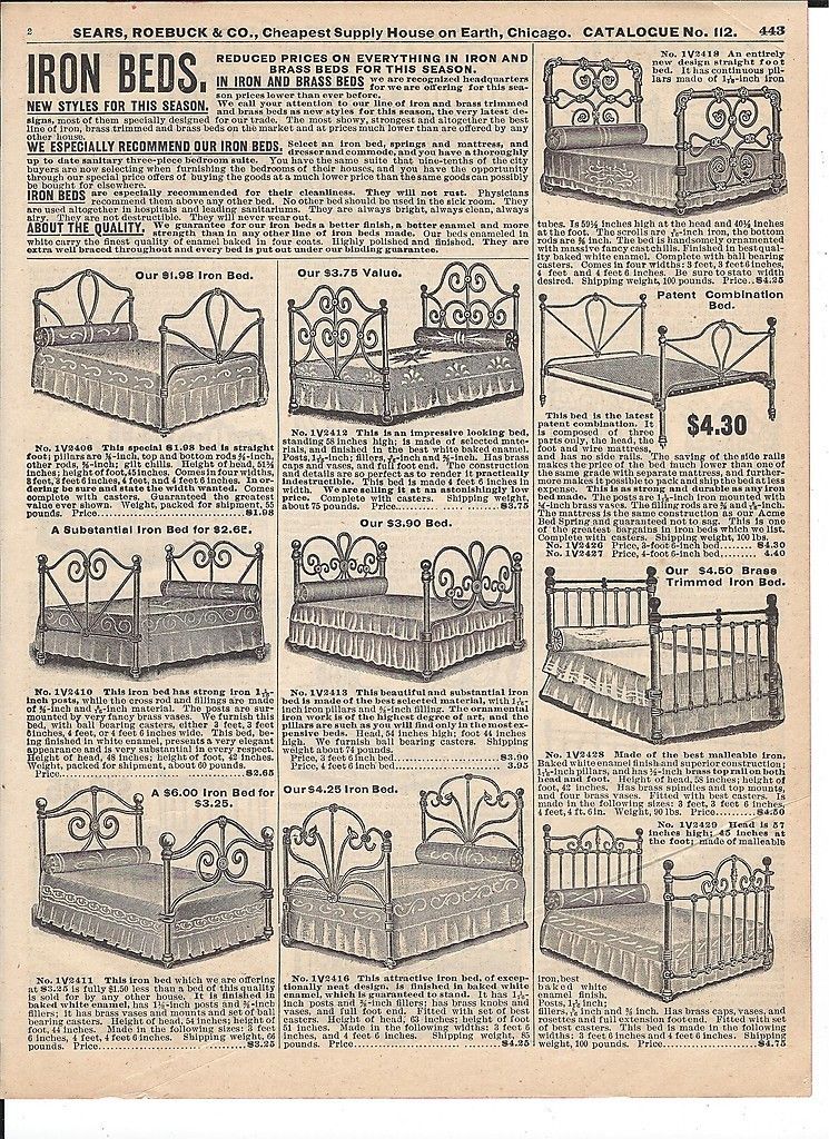 Iron Beds C1902