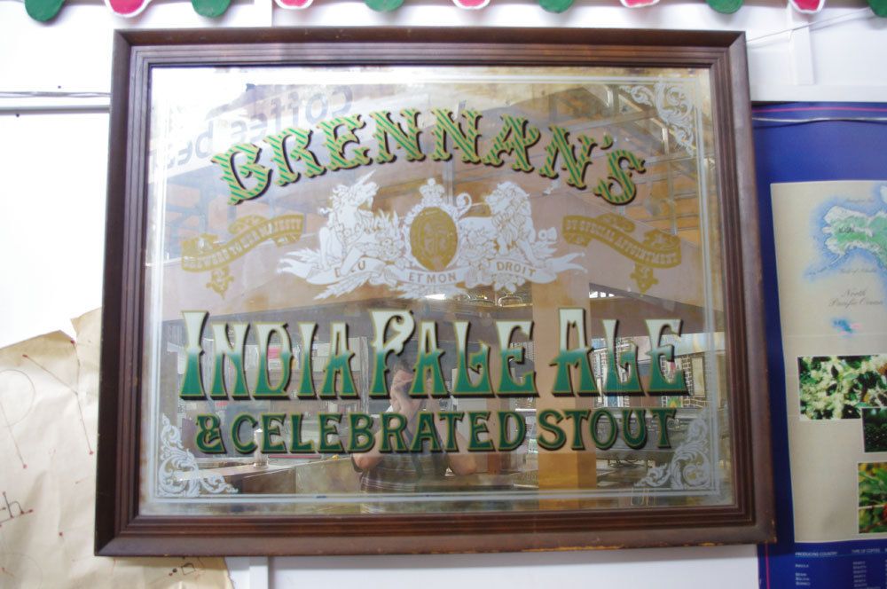 Old IPA Beer Mirror