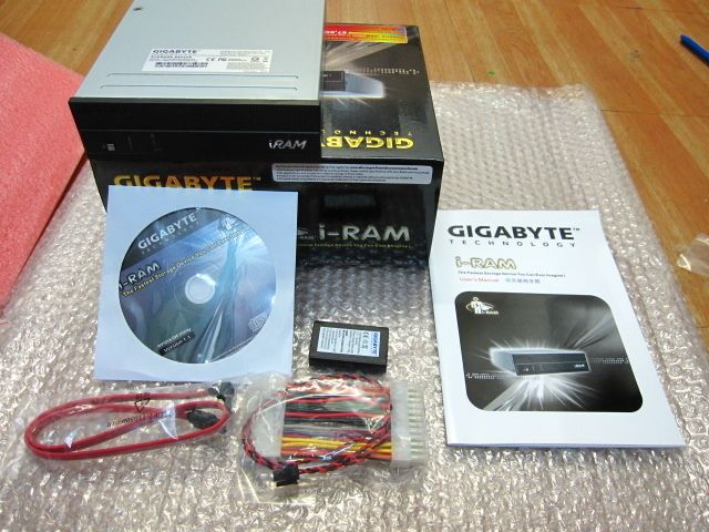 Gigabyte I RAM Iram Box GC Ramdisk Fastest SSD