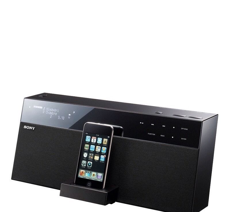 Sony NASSV20I iPod iPhone Dock WiFi Speaker Party Sound System