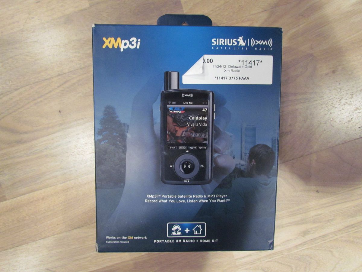 Sirius XM Portable Satellite Radio Xi