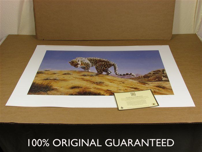 Spencer Hodge Arabian Leopard SGD Edition COA Big Cat High Street £