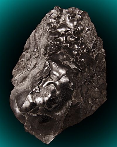 Metallicsilver Botryoidal Hematite Ball Michigan