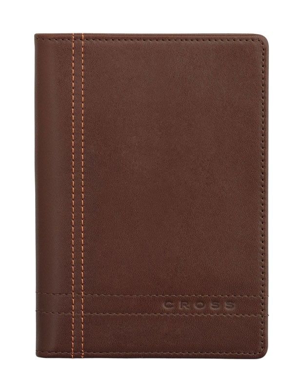 Cross Legacy Full Grain Brown Italian Leather Passport Cover