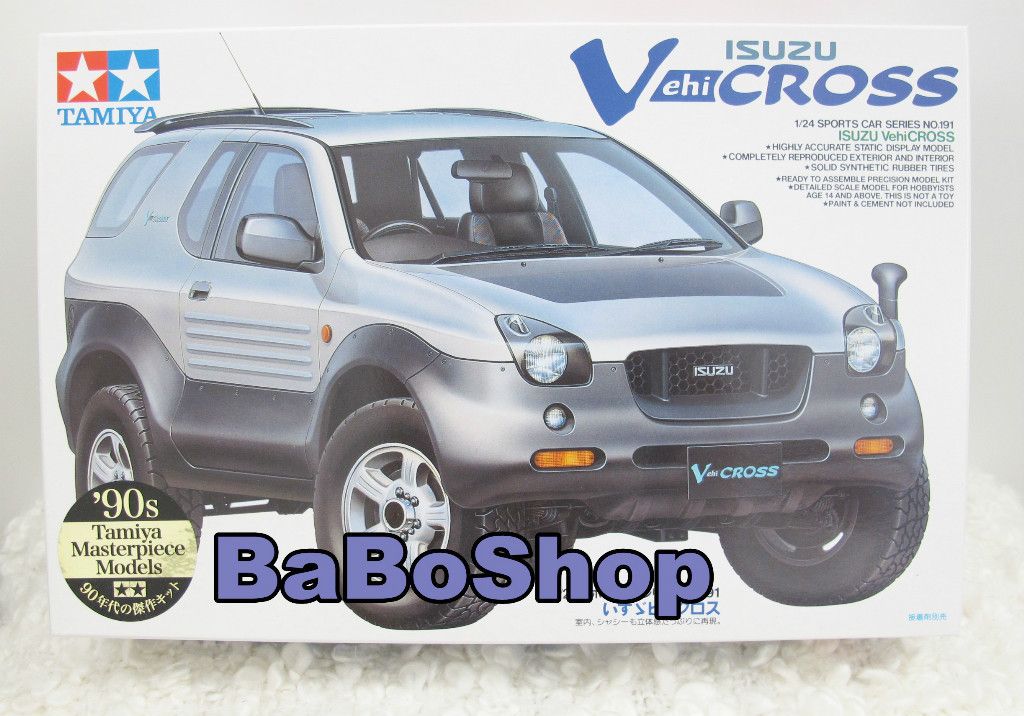 Tamiya 24191 1 24 Isuzu Vehicross 4WD Model Vehi Cross