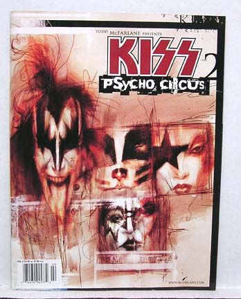 Todd McFarlane Kiss Psycho Circus Vol 2 Magazine