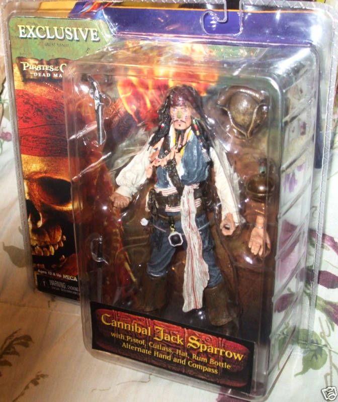 NECA Disney Series 2 Cannibal Jack Sparrow Exclusive P