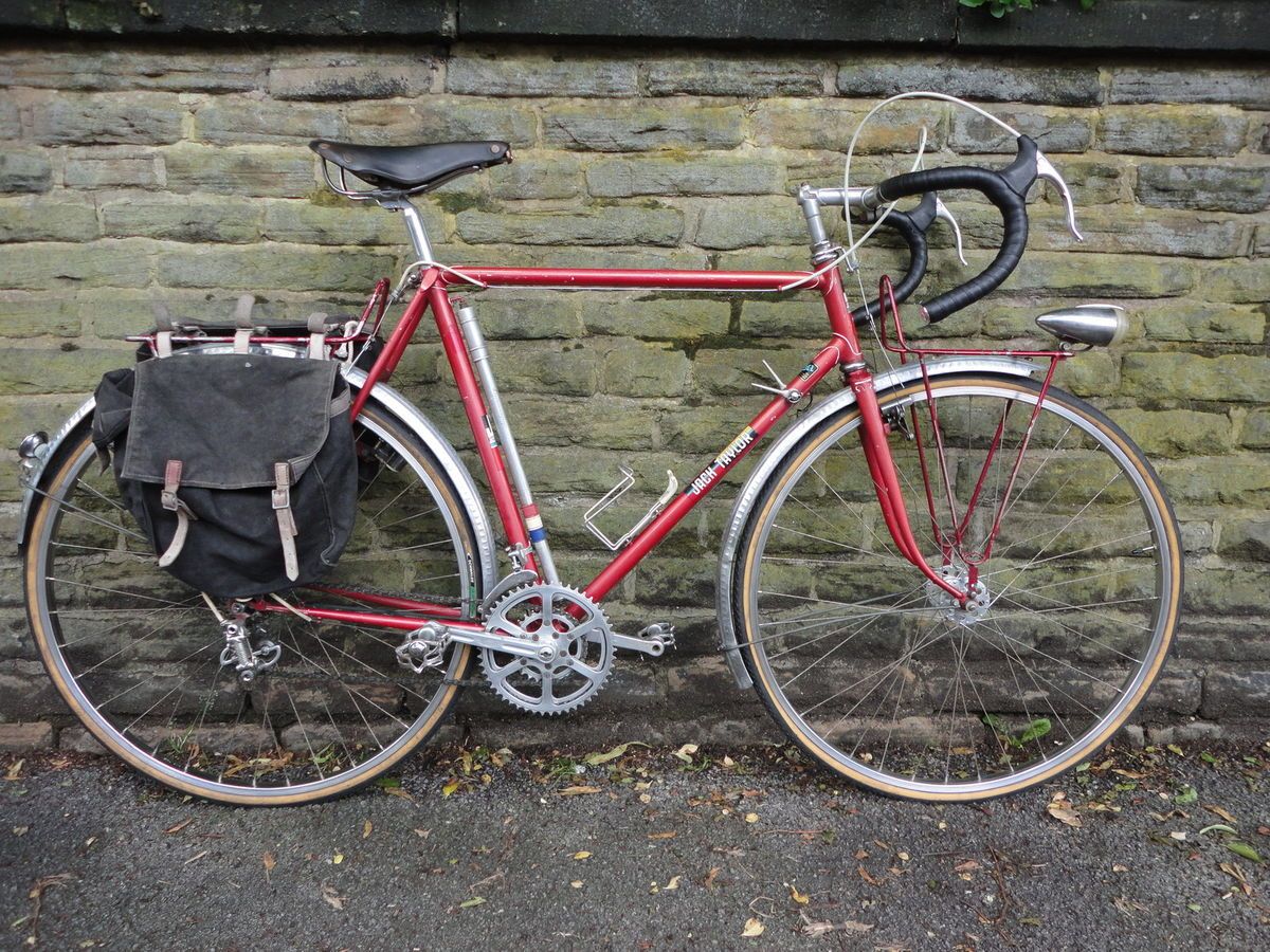 Vintage Jack Taylor Randonneur Brooks Carradice Stronglight Mafac