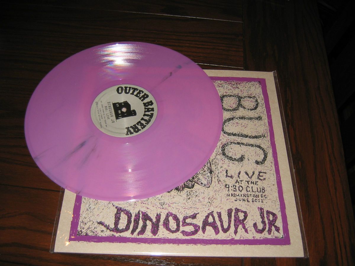   Jr Bug Live at the 9 30 Club PURPLE LP sebadoh deep wound j mascis