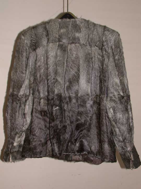 Vintage J Miller Fur Coat Halloween Costume Small Med