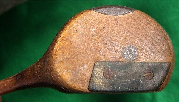  Antique Vintage Spalding Jacobus Patent Wood Shaft Golf Club