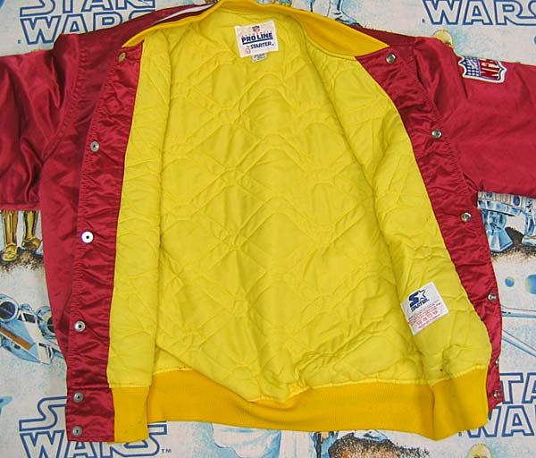 Vtg Washington Redskins 80s Starter Jacket L NFL Embroidered