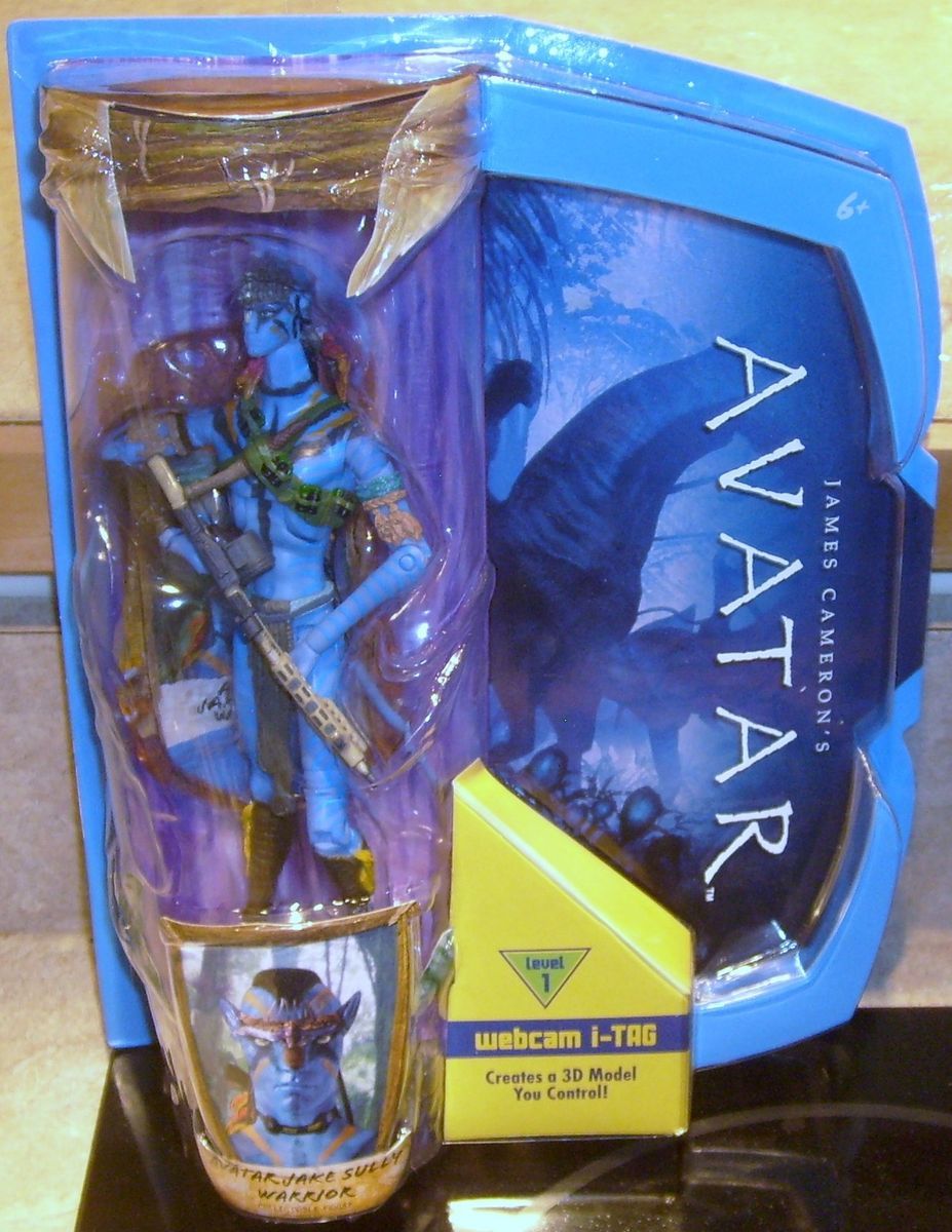 James Camerons Avatar Movie Masters Warrior Jake Sully Action Figure