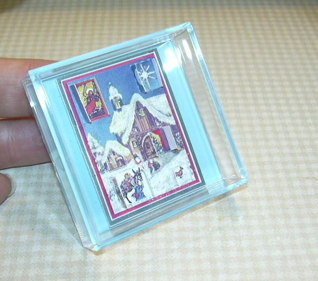 Jacquelines Advent Calendar Snow Covered House