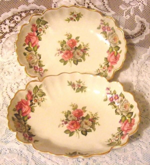 Vintage Old Foley James Kent Staffordshire Harmony Rose England