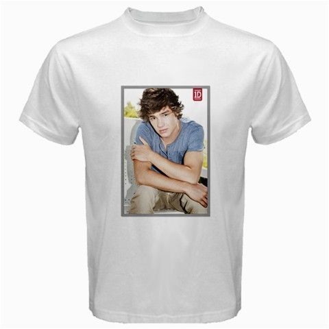   James Payne One Direction Front Back Custom White T Shirt S M L XL