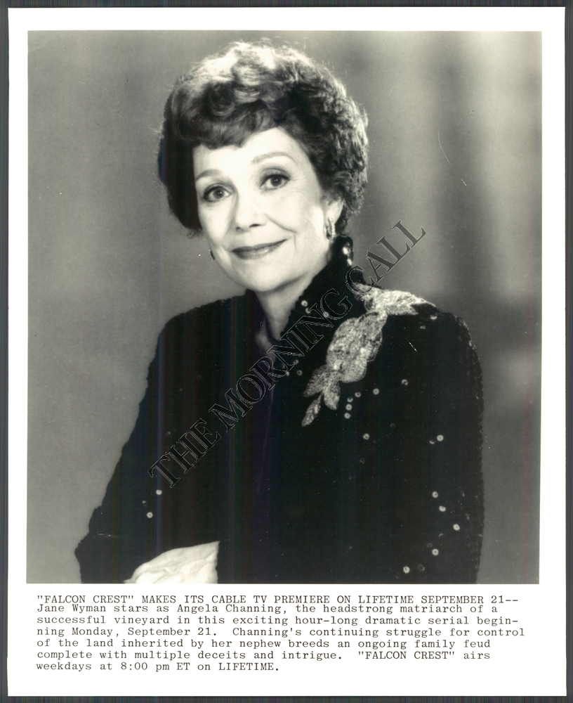 MC Photo ABR 418 Jane Wyman Actress Falcon Crest