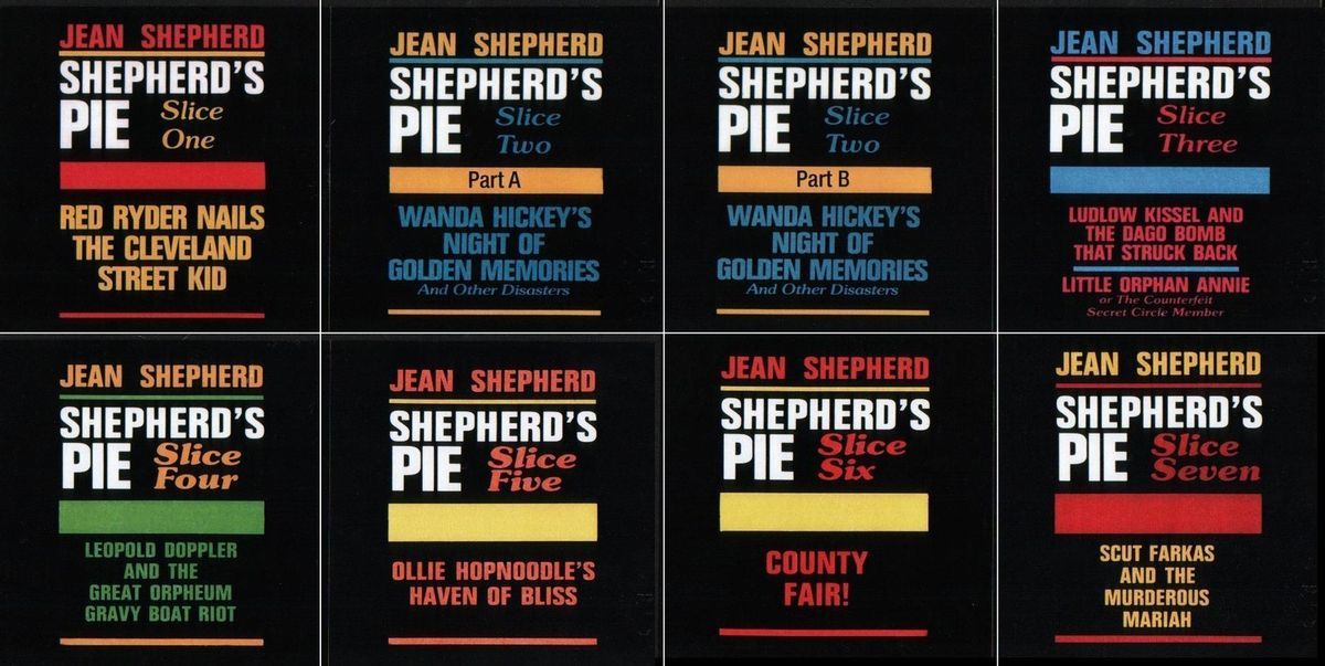 Jean Shepherd Shepherds Pie A Christmas Story Complete Full 8 CD Set