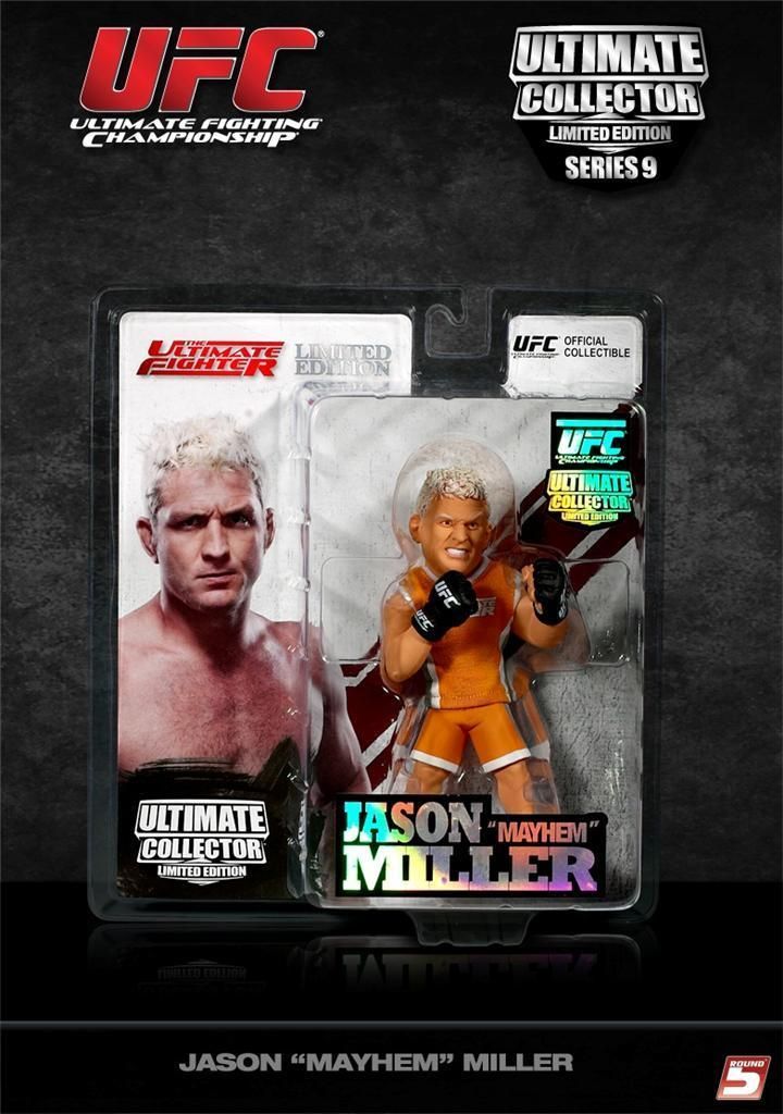 JASON MAYHEM MILLER UFC ROUND 5 SERIES 9 LIMITED EDITION ACTION FIGURE