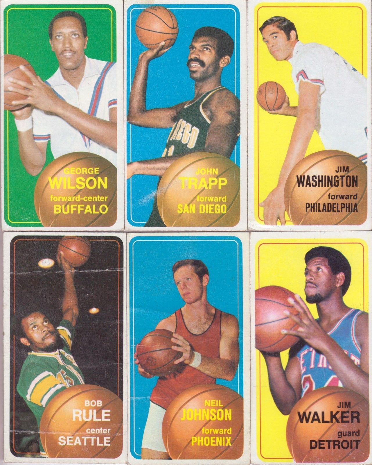 21 1970 71 Topps Basketball Lot Set Wilt Chamberlain 50 NM Cunningham