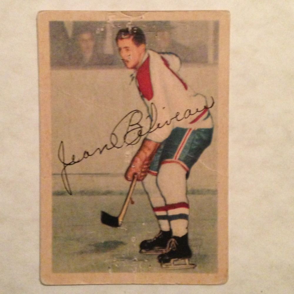 1953 Jean Beliveau Parkhurst Rookie RC