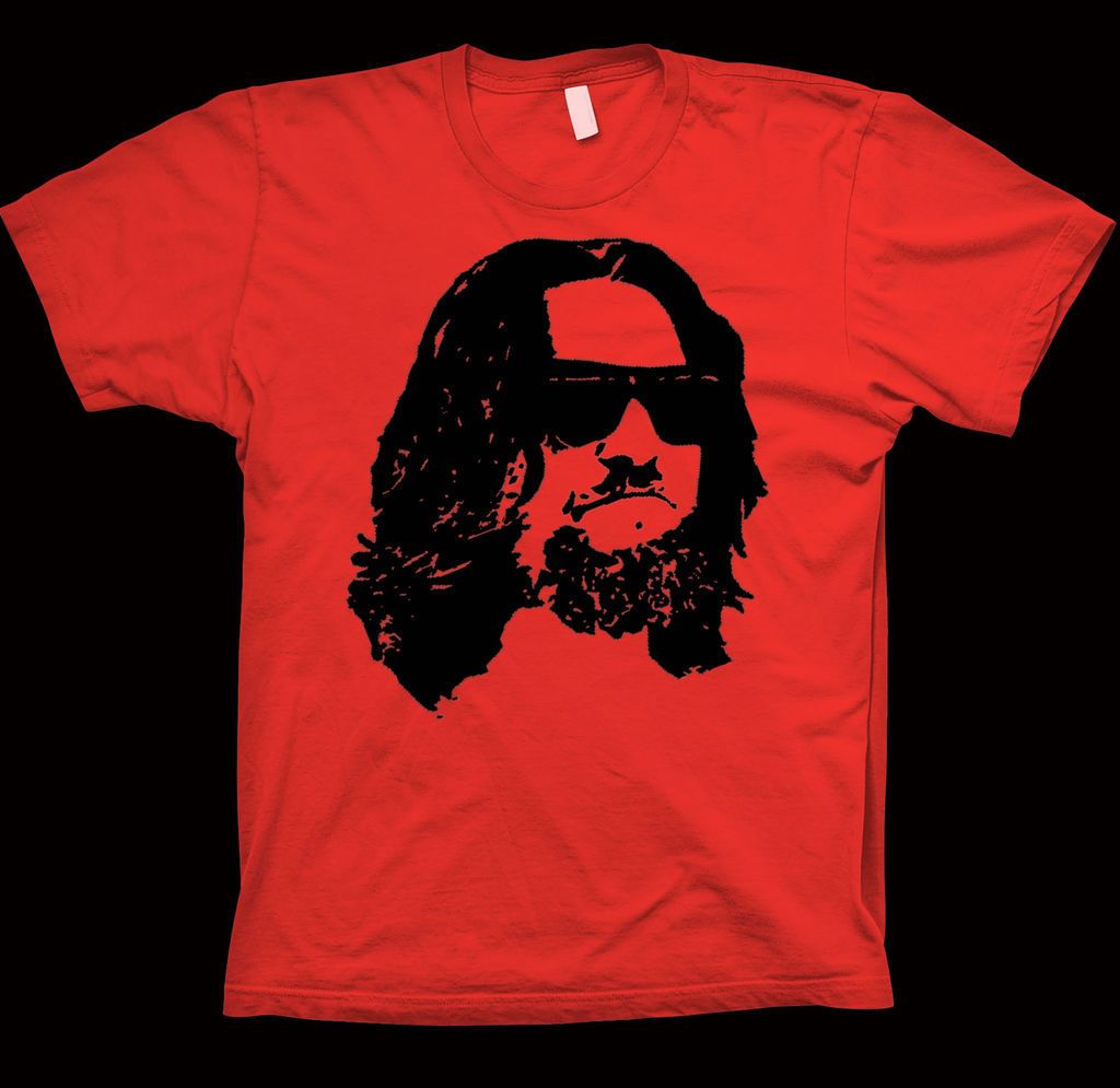 The Dude T Shirt Jeff Bridges Big Lebowski Crazy Heart