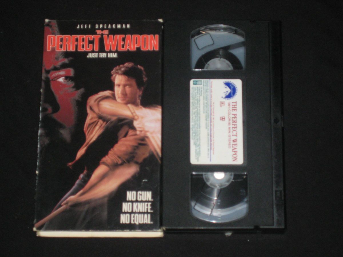 The Perfect Weapon VHS 1991 Jeff Speakman OOP RARE