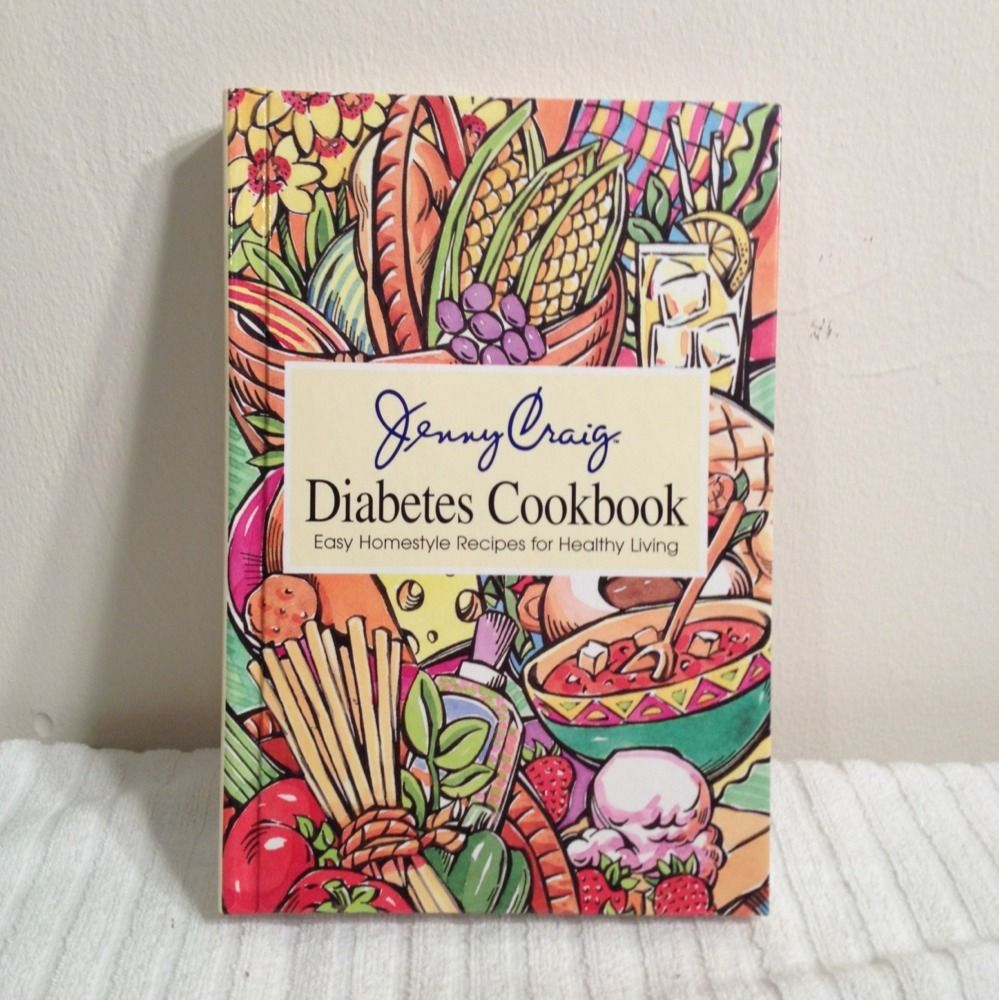 Jenny Craig Diabetes Cookbook by Oxmoor House Staff (2003, Hardcover