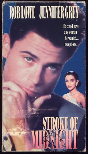 Rob Lowe Stroke of Midnight Jennifer Grey VHS