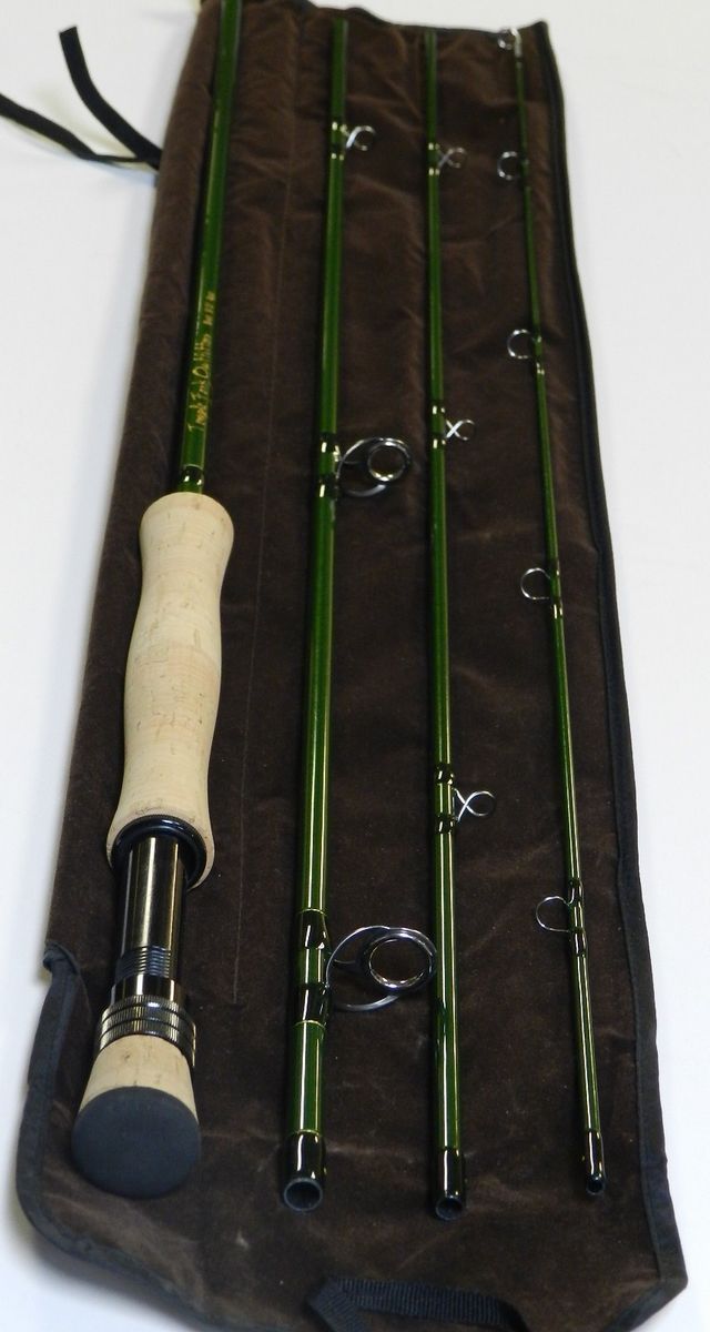 Mint Temple Fork Jim Teeny Series Fly Rod 9 Foot 8 WT 4 PC