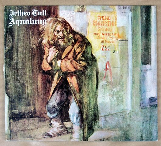 Album Front cover Photo of JETHRO TULL   Aqualung Gatefold UK England
