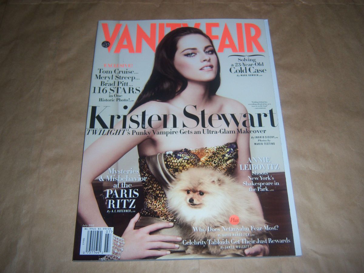  Magazine 623 July 2012 Kristen Stewart Jessica Pare B Netanyahu